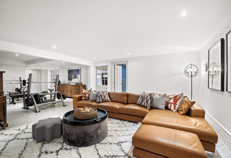 The Man Cave to rule them all! Subfloor areas were extensively excavated to create large garage areas, a gymnasium, TV/games room, a wine cellar with capacity for 2000 bottles and the main laundry