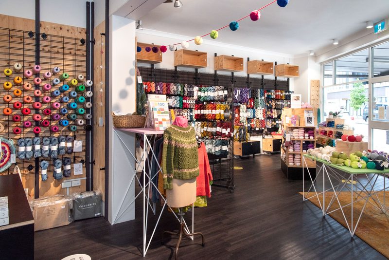 Skein Sisters Shop Fitout