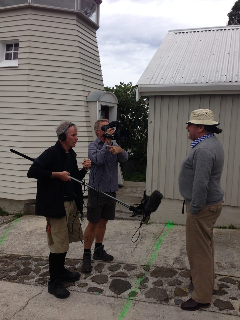 Grand Designs Australia crew on-site