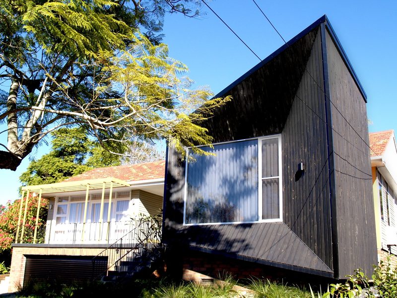 Front addition built to the proportions of the original mid-century house, West Pennant Hills